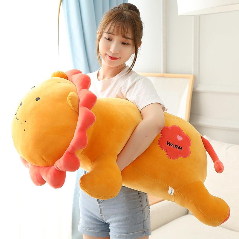 Cute Giant Lying Lion Plush Toys Stuffed Animals - Plushie Depot