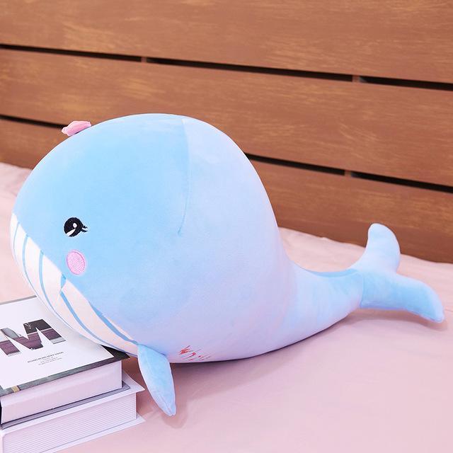 Giant Cute Whale Plushie B Plushie Depot