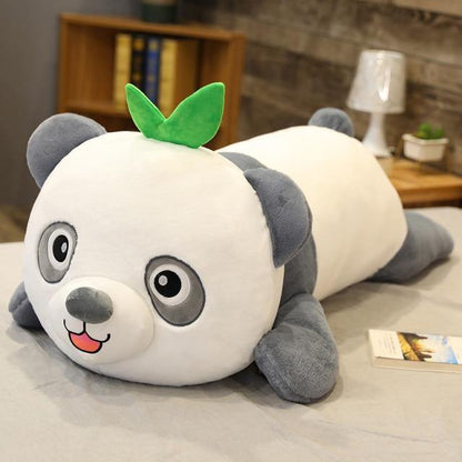 17" - 25" Cute Baby Panda with Bamboo Plush Toys round eyes Stuffed Animals Plushie Depot