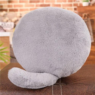 Funny Cat Butt Cushion gray Plushie Depot