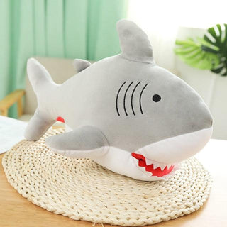 Adorable Shark Handwarmer Plush Toy gray Plushie Depot