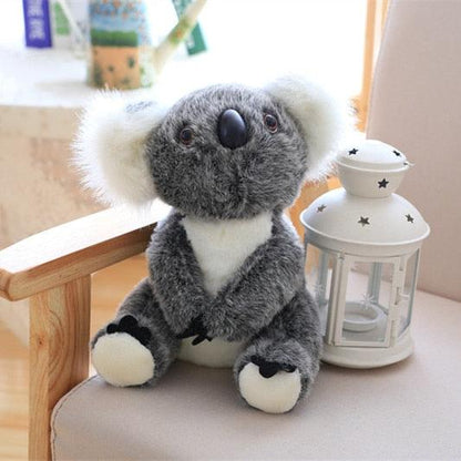 Australian Koala Plush Gray Stuffed Animals - Plushie Depot