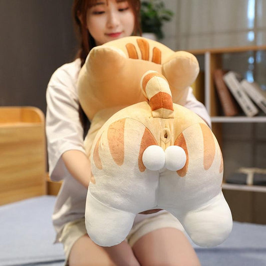 15"-39" Giant Cat Butt Funny Plush Pillow Stuffed Animals - Plushie Depot