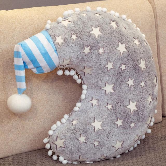 Cloud Moon Star Luminous Plush Pillow Toy moon Plushie Depot