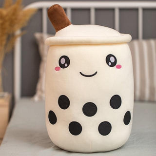 Bubble Tea Cup Shaped Pillow Plush Toy - Plushie Depot