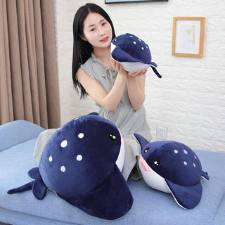 Giant Narwhal And Friends Stuffed Sea Critters Mobula Plushie Depot