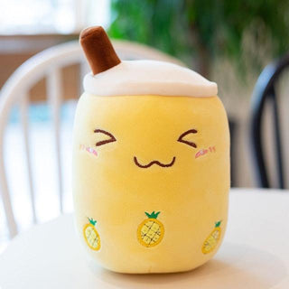 Boba Tea Milk Plushies lemon - Plushie Depot