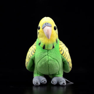 5.11" Budgerigar Green Bird Kawaii Plush Toy | Plushie Depot