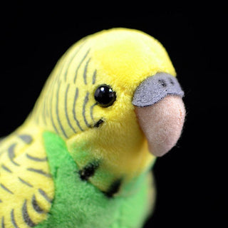 5.11" Budgerigar Green Bird Kawaii Plush Toy Plushie Depot