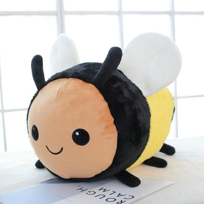 Super Cute Giant Bee and Lady Bug Plushies bee Plushie Depot