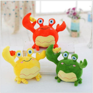 8" Cute Crab Plush Toys, Stuffed Animal Kids Crab Plush Plushie Depot