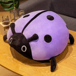 Huggable & Cute Colorful Ladybug Insect Pillow Doll D Plushie Depot