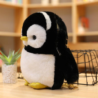 Kawaii Penguin Crossbody Bag Plush Toy Plushie Depot