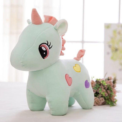 Soft Unicorn Heart Plush Toy a 20CM Plushie Depot