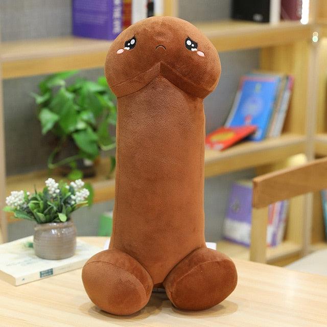 Funny Penis Plushies cry brown Plushie Depot