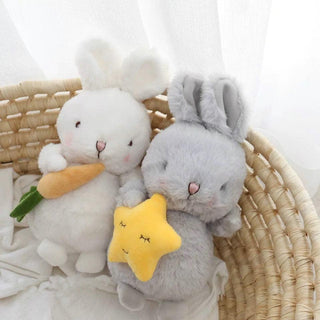 Angora Bunny Rabbit Plushie - Plushie Depot