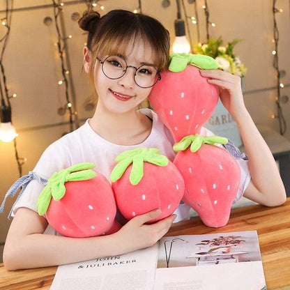 Stuffed Strawberry Plushies Default Title Plushie Depot