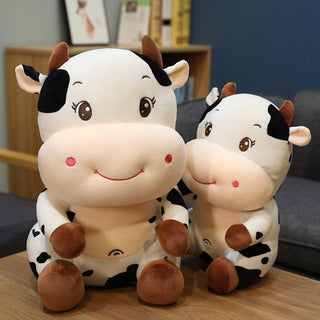 9.5" - 21.5" Cute Cow Plush Toy, Cattle Stuffed Animals - Plushie Depot