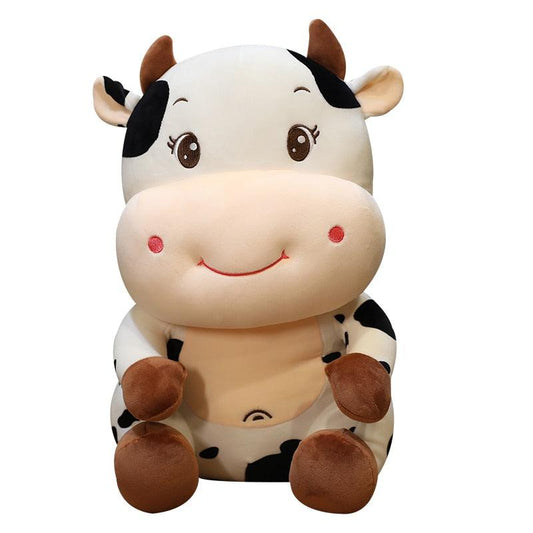 9.5" - 21.5" Cute Cow Plush Toy, Cattle Stuffed Animals Stuffed Animals Plushie Depot