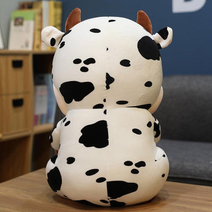 9.5" - 21.5" Cute Cow Plush Toy, Cattle Stuffed Animals Stuffed Animals Plushie Depot