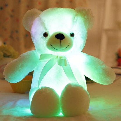 Luminous Light Up LED Plush Teddy Bears 19" white teddy bear Teddy bears Plushie Depot