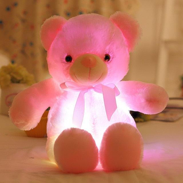 Luminous Light Up LED Plush Teddy Bears 19" pink teddy bear Teddy bears Plushie Depot