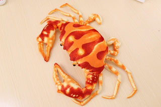 Realistic Red Crab Stuffed Animal Plushie Depot