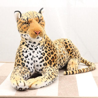 Life Size Realistic Leopard Stuffed Plush Toys - Plushie Depot