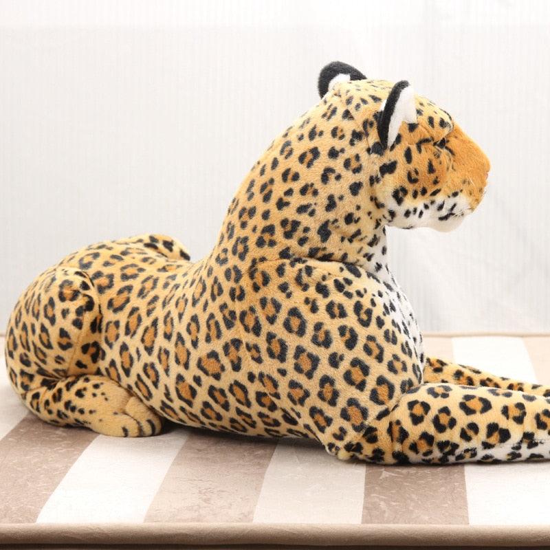 Life Size Realistic Leopard Stuffed Plush Toys – Plushie Depot