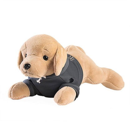 Golden retriever Dog Pillow Plush Toy Black Plushie Depot