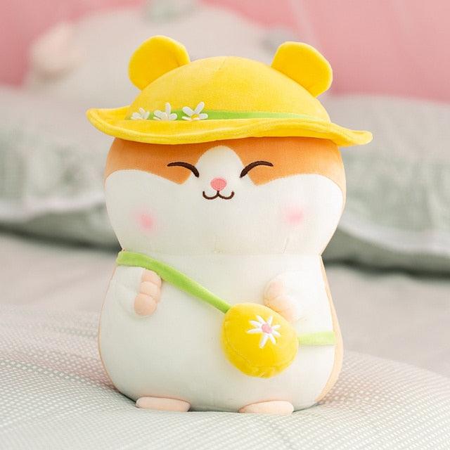 Super Cute Hamster Plushies yellow hamster Plushie Depot