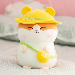 Super Cute Hamster Plushies yellow hamster Plushie Depot