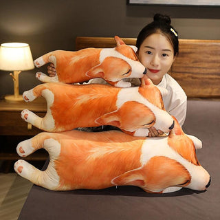 Soft 3D Corgi Dog Stuffed Animal - Plushie Depot