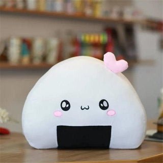 Cute Mini Rice Ball Plush Pillows pink Plushie Depot
