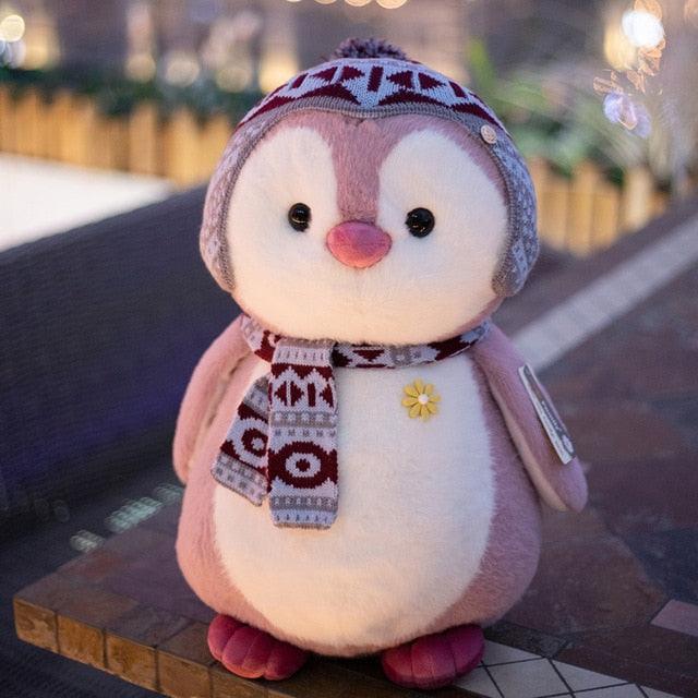 Super Cute Penguin Plushies Pink Plushie Depot