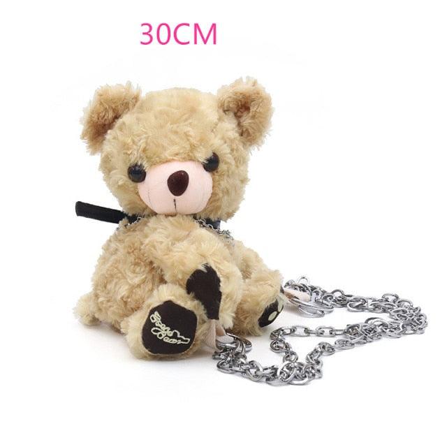 9-12" Cute Teddy Bear Plush Backpack 12" / 30cm Bags Plushie Depot