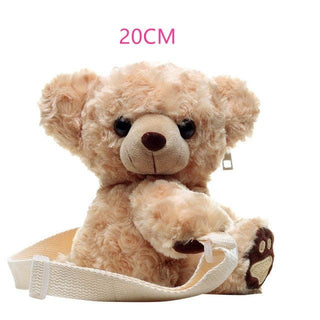9-12" Cute Teddy Bear Plush Backpack 8" / 20cm Plushie Depot