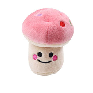 Super Cute Plush Squeaky Dog Toys mushroom Plushie Depot
