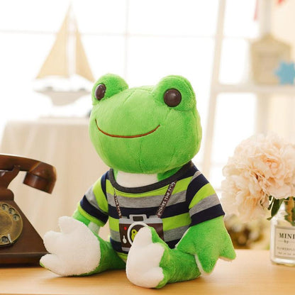 Paparazzi Frog Photographer Plushie Stuffed Animals - Plushie Depot