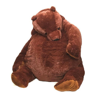 Giant Soft Brown Teddy Bear Plush Toy - Plushie Depot
