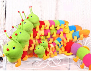 Cute Colorful Caterpillar Insect Plush Toy Doll - Plushie Depot