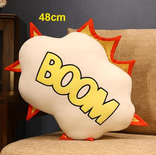 Space Pillows (Astronauts, Boom, Mars, Rocket to the Moon Plushies) boom - Plushie Depot