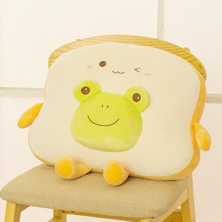 Toasty Friends Plushie Snuggle Pillow 17” ffrog Stuffed Animals - Plushie Depot
