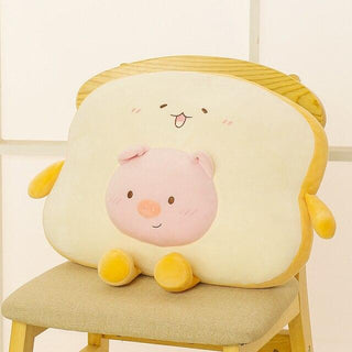 Toasty Friends Plushie Snuggle Pillow 17” pig Plushie Depot
