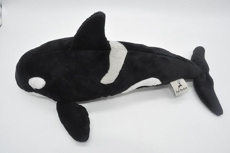 15.5" Cute Killer Whale Orca Simulation Animal Stuff Plush Toy Doll Stuffed Animals Plushie Depot