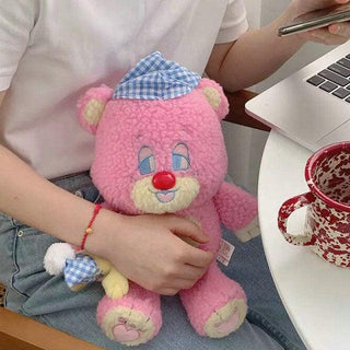 Nighty Night Teddy Pink teddy bear Stuffed Animals - Plushie Depot