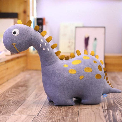 Cutesy Dinosaur Plush Toys 30cm Gray - Plushie Depot