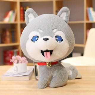 25/35cm Kawaii Husky Dog Plush Doll Husky Dog 2 Stuffed Animals - Plushie Depot