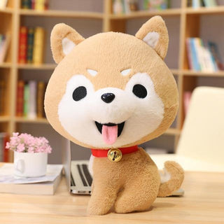 25/35cm Kawaii Husky Dog Plush Doll Husky Dog 3 Stuffed Animals - Plushie Depot
