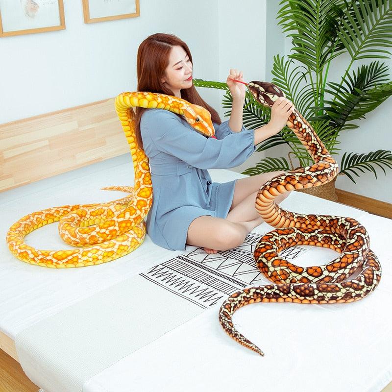 Giant 3D Snake Plushies Plushie Depot